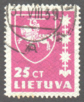 Lithuania Scott 302 Used - Click Image to Close